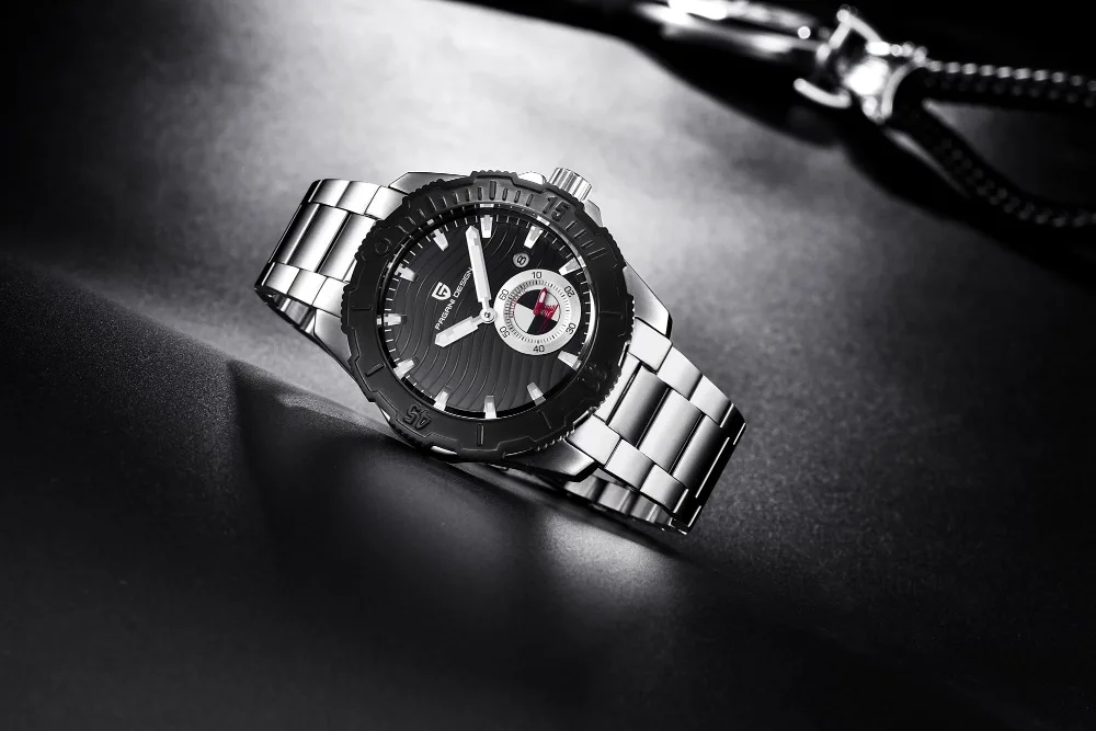 Men's Machinery Stainless Steel Waterproof Watch 11 Img28371
