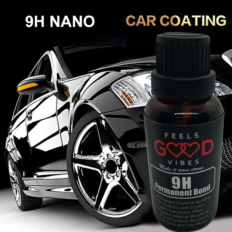 

Ceramic Coat 9H Hydrophobic Agent Nanohydrophobic Coating Car Care Protective Agent Liquid Glass Multi-Functional