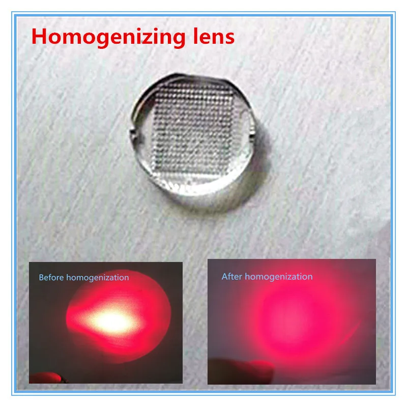 Лазерная гомогенизация объектива подходит для роста растений лампа/лазерная терапия/лазерное ночное видение Применение/водителя света sou