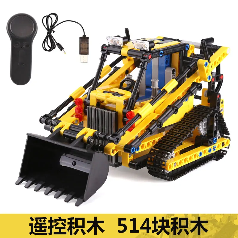 

Yeshin 20008 Technic Toys Excavator Set Compatible With New 8275 Building Blocks Bricks Kids RC Car Toys With USB Charger