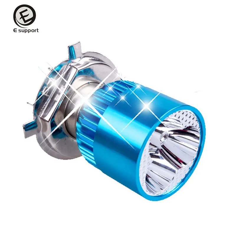 

EE support Universal Motorcycle accessories 12V~80V DC 6W 3 Light beads 3 Claws Motorcycle Headlight Bulbs LED motos light Hot