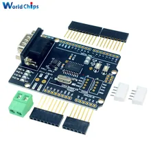MCP2515 magistrala CAN płytka shield moduł SUB-D złącze standardowy UART IIC SPI LED wskaźnik kontroler może 4.8-5.2V dla Arduino