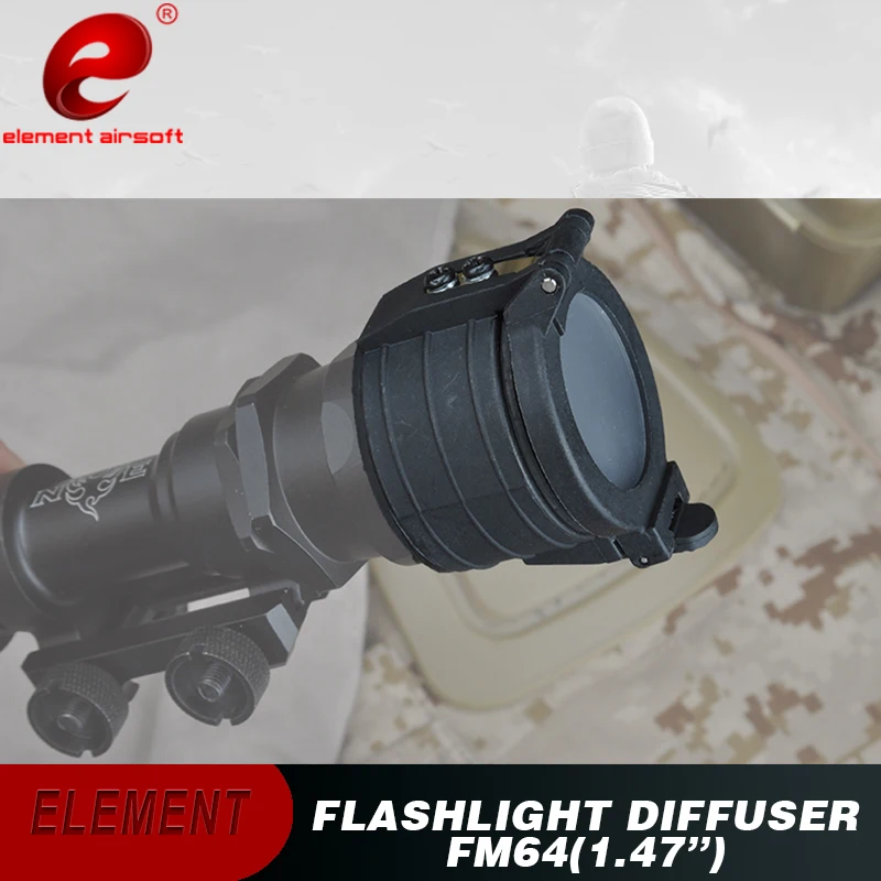 

Element Airsoft M951 Weapon Light Diffuser FM64(1.47'') 37mm Diameter Bezel Flashlight Accessories EX303