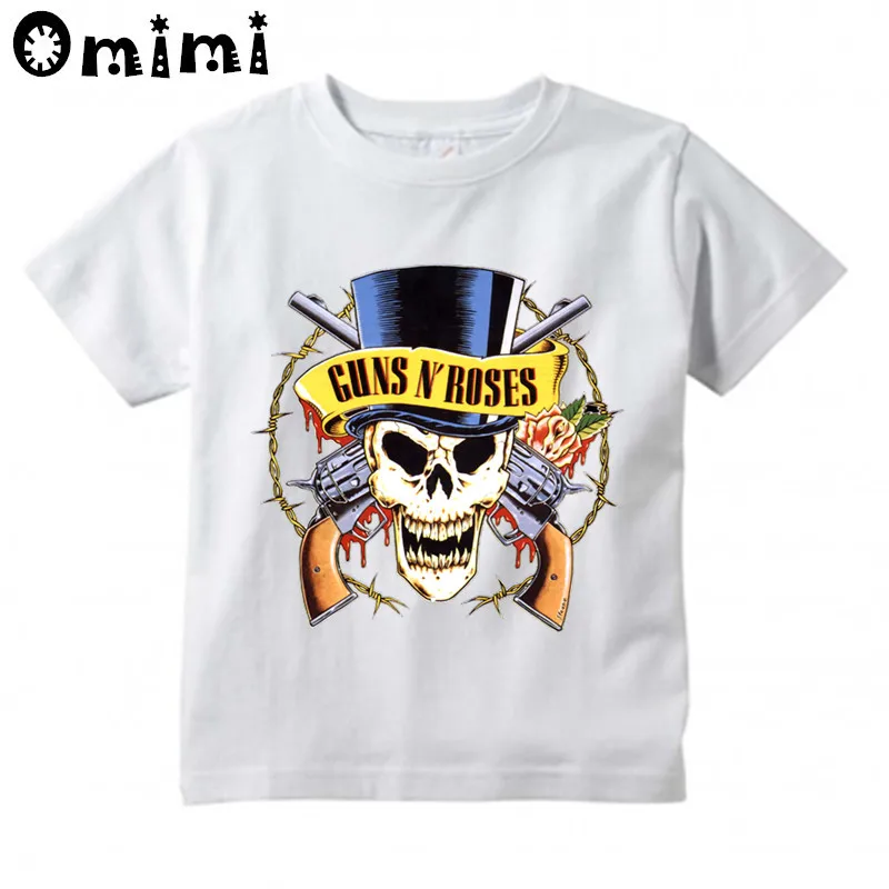 

Kids Slash Rock Band Gun N Rose Design T Shirt Boys/Girls Great Casual Kawaii Short Sleeve Tops Children's Funny T-Shirt,HKP6024