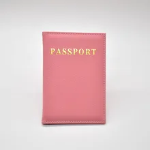 Модная общая Обложка для паспорта унисекс качество PU кожа для женщин Путешествия Обложка для паспорта Твердый Мягкий заграничный Держатель для паспорта