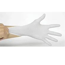 1 пара одноразовых резиновых перчаток противоскользящие маслостойкие перчатки для чистки износостойкие Перчатки универсальные бытовые очистительные лабораторные