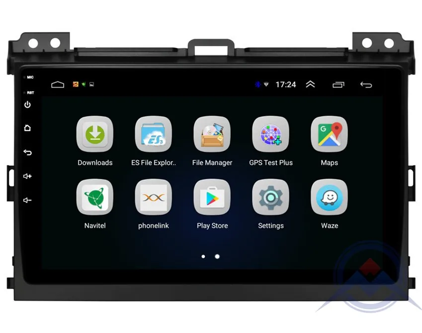 ZOHANAVI 9 дюймов Автомобильный Радио Мультимедиа Android 9,0 видео плеер навигация gps для Toyota LAND CRUISER prado 120 2004-2009