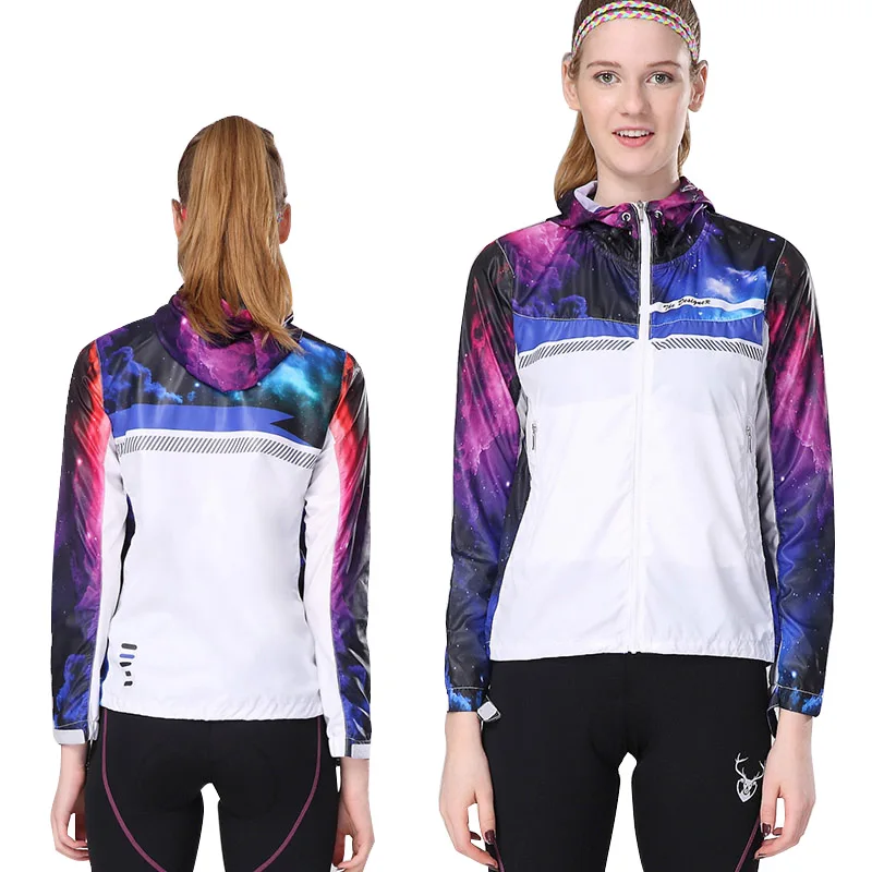 Мужская и женская куртка для езды на велосипеде, ветрозащитная куртка с длинным рукавом для велоспорта, пальто с капюшоном, Джерси, Солнцезащитная одежда для мужчин