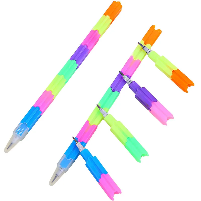Buy 24pcs Creative Rainbow Multifunction Building