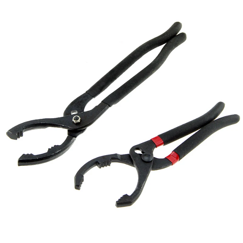 Buy 1Piece 10" 12" Oil Filter Pliers 50 110mm/55 120mm Oli Filter Wrench Auto