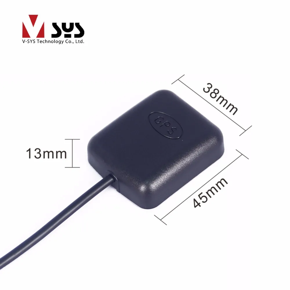 Tanie Moduł gps SYS VSYS z przedłużaczem 2.5m do C6 E6 M6L M6 M2F P6 P6FL P6F P4.5 motocykl DVR Dash kamera do rejestracji wideo