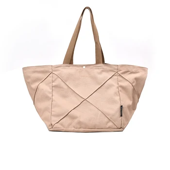 

Large ECO Shopping Bag Fashion Durable Women Student Cotton Linen Single Shoulder Bag Shopping Tote Flax Canvas Shopping Bags