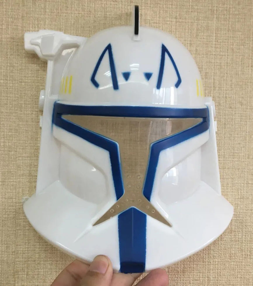 

New White Cool Star Wars Captain Rex Clone Storm Trooper Toy Mask --- Loveful