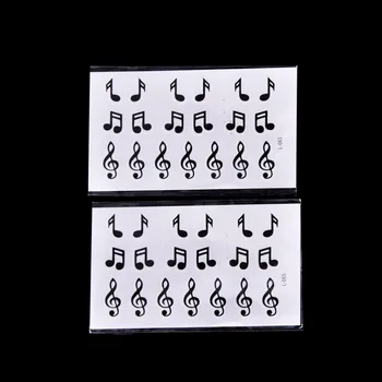 

Music Note Musical Note Water Transfer fake tattoo flash tattoo for girl women men Waterproof Temporary Tattoo Sticker