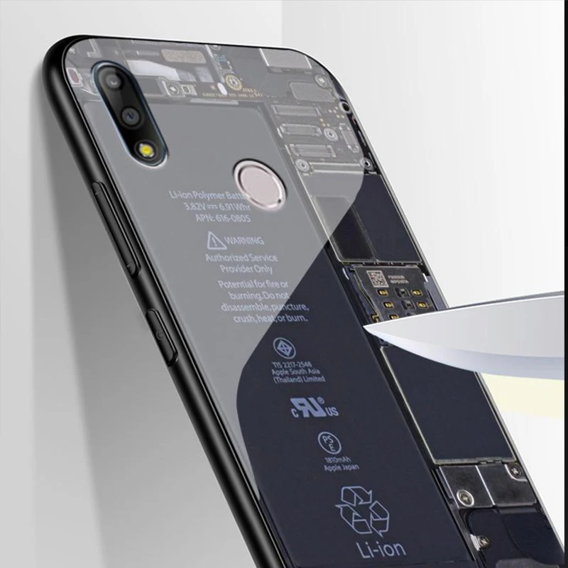 GFAITH Explorer Version glass Case Realme 3 Pro, чехол из закаленного стекла, чехол с полным покрытием для Realme 3 Pro C2 C1 2 5 XT чехол