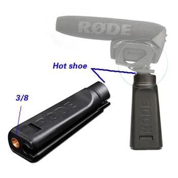 

The microphone Hot shoe handle for MC-50/SGC-598/RODE VideoMic DSLR Camera