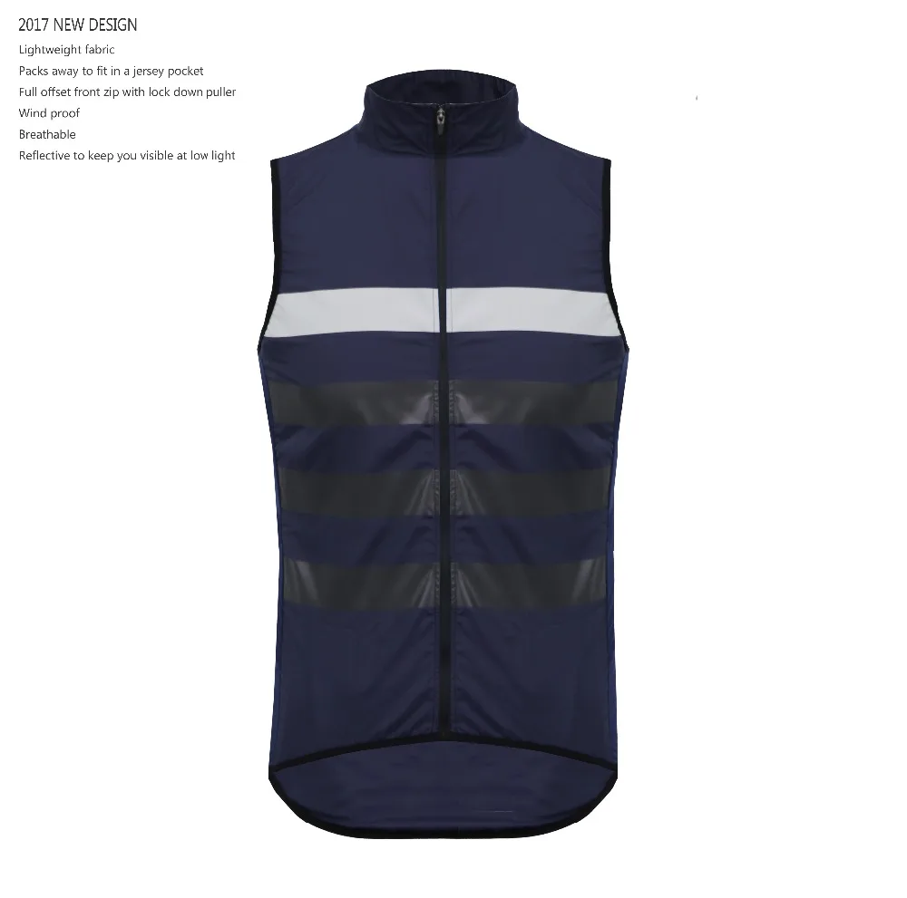 SPEXCEL 2017 Autumn Winter Reflective windproof cycling Gilet Bicycle