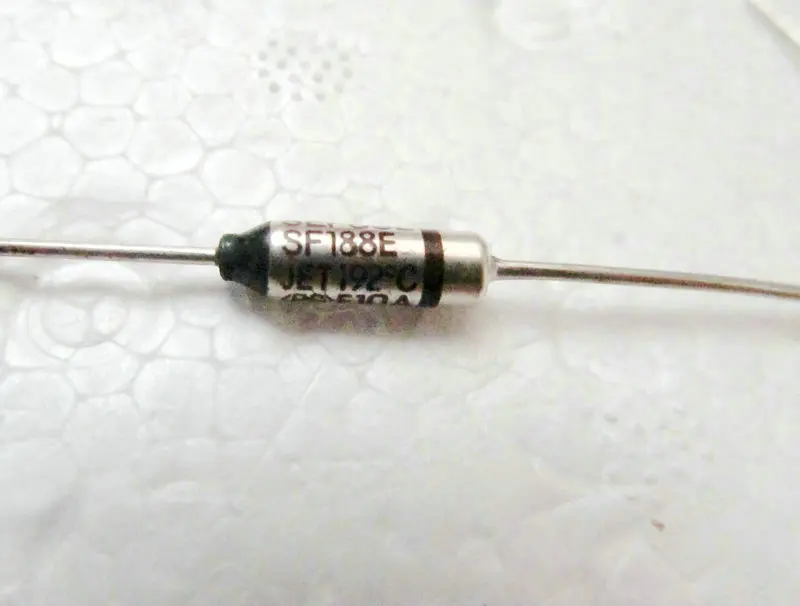 

4 / four pieces 192 Degree SEFUSE Thermal Fuse 192 C cut off TF SF188E Cut-off 250V 10A , new