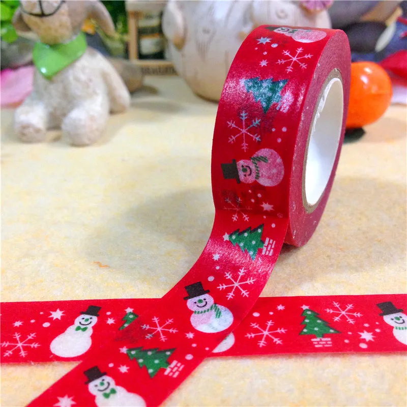 Christmas New 10m Glitter Washi Tape Scrapbook Dec...