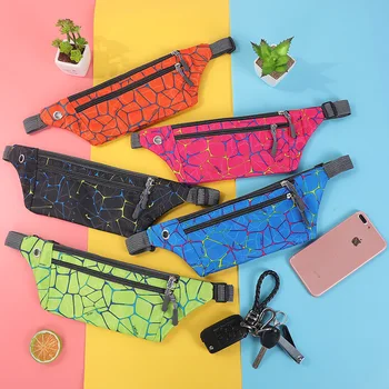 

BISI GORO Large-capacity outdoor cycling sports waistband Unisex Hip Bum Waist Bag Belt For Women Money Phone Motion Fannypack