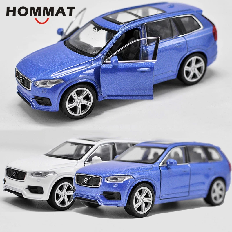 XC90 SUV Off-road 1:36 Scale Model Car Diecast Vehicle Gift Pull Back Blue Kids