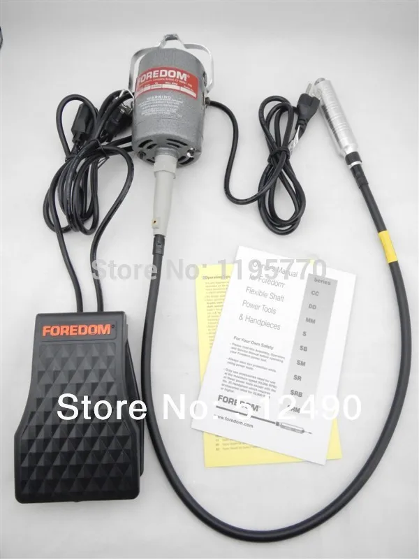 Foredom flexible shaft machine, dental polishing motor