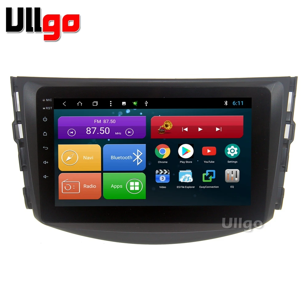 Excellent 8 inch Octa Core Android 8.1 Car DVD GPS for Toyota RAV4 2006-2012 Autoradio GPS Car Head Unit with BT RDS WIFI MirrorLink 0