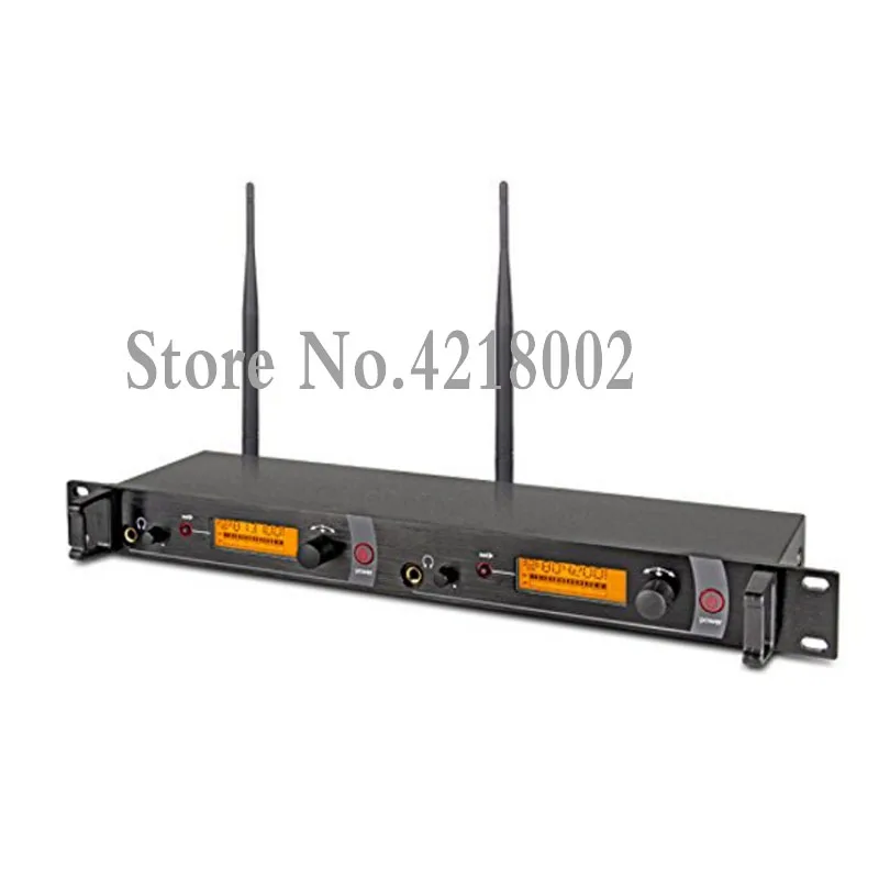 US $331.55 Professional Audio In Ear Monitor System 2 Channel 4 Bodypack Receivers Monitoring With In Earphone Wireless SR2050 Type