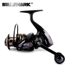 SEASHARK  salt water Spinning Fishing Reel 1000/2000/3000/4000/5000/6000/7000 Spinning Wheel max drag force 12.5kg copper Gear