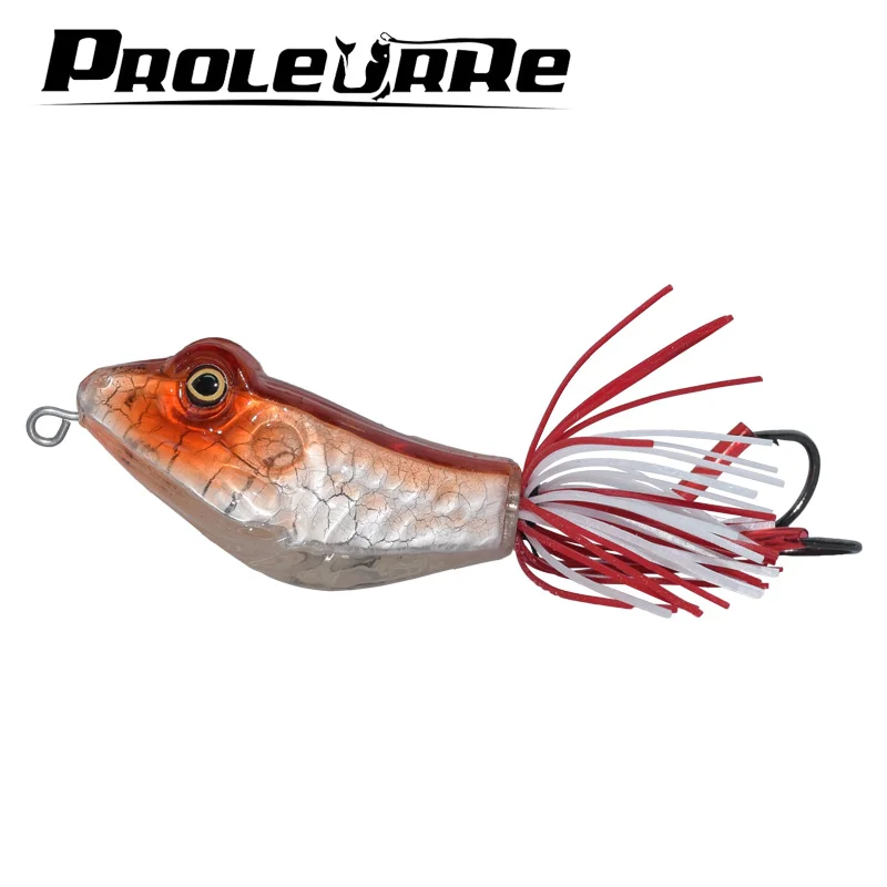 

ProLeurre 3D Frog Lure fishing tackle 12.5g Minnow lure Crank Lures Mix fishing bait Frog Fishing lure Catch blackfish dedicated