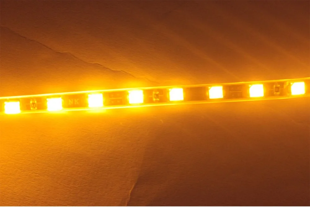 1 шт. супер светильник 45 см x светодиодный 2835 SMD гибкие автомобильные бровь полосы