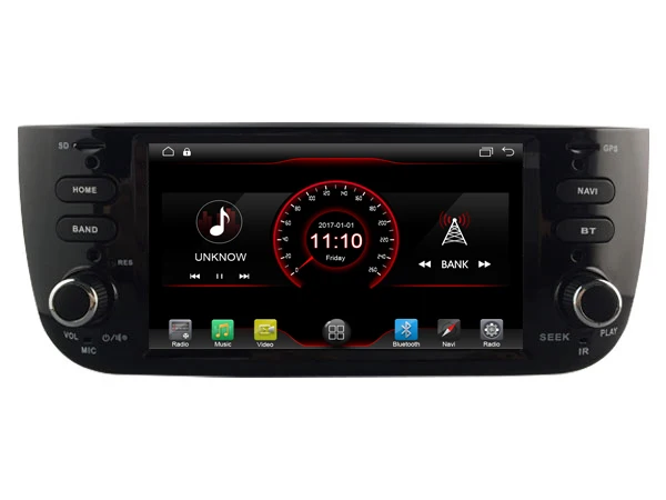 Top car multimedia Player Android 9.1 Car GPS Bluetooth stereo fit for FIAT LINEA 2012-2015 GRANDE PUNTO EVO autoradio Head Unit 5