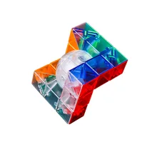 MofangjiaoShi GEO C геометрическая форма головоломка ABC Stickerless прозрачный подарок на день рождения идея X'mas