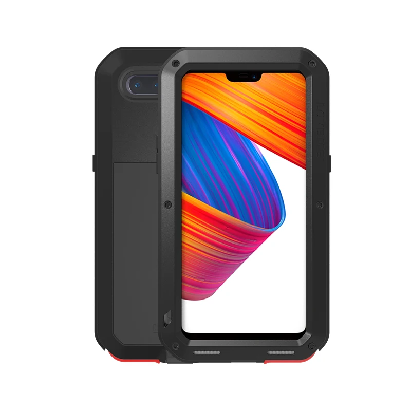 

Armored Hybrid Cover Case Waterproof Case Fundas Housing Water/Dirt/Shock/Rain Proof For OPPO R15 Case