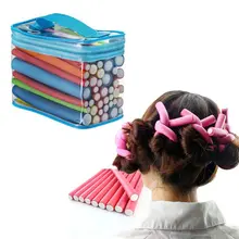 42 шт. гибкие стержни для завивки Magic Curler Rod Twist-flex ролик для волос 7 Размер пены многоразовые не нагревающиеся безопасные аксессуары для укладки