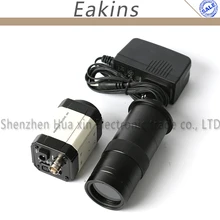 HD BNC CCD камера Монтажный электронный цифровой микроскоп окуляр 800 линий промышленная камера+ зум 100X C-Mount объектив