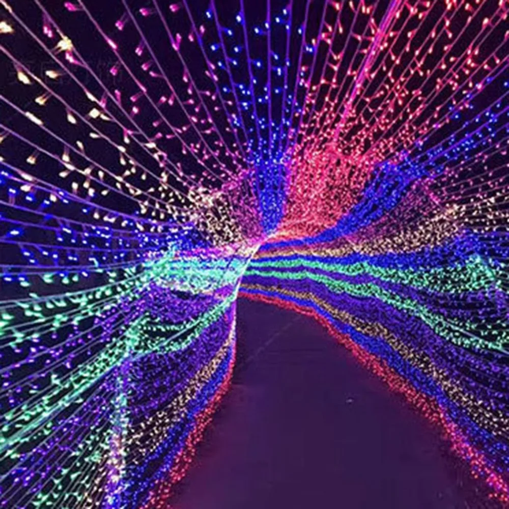 10 м 100 светодиодов RGB светодиодная гирлянда сказочные светодиодные гирлянды