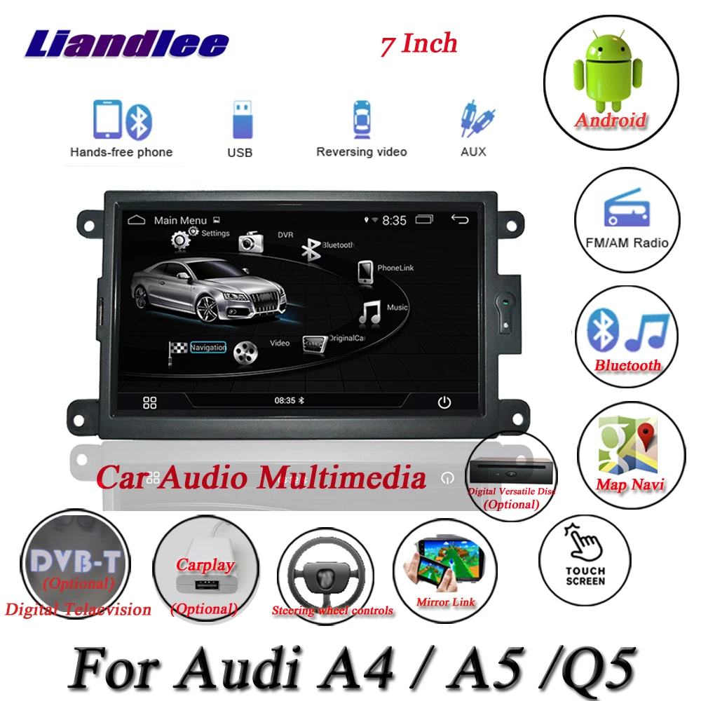 Discount Liandlee Car Android System For Audi A4 / A5 / Q5 2009~2015 Radio Video Camera TV Wifi GPS Navi Navigation HD Screen Multimedia 2 Discount Liandlee Car Android System For Audi A4 / A5 / Q5 2009~2015 Radio Video Camera TV Wifi GPS Navi Navigation HD Screen Multimedia 2