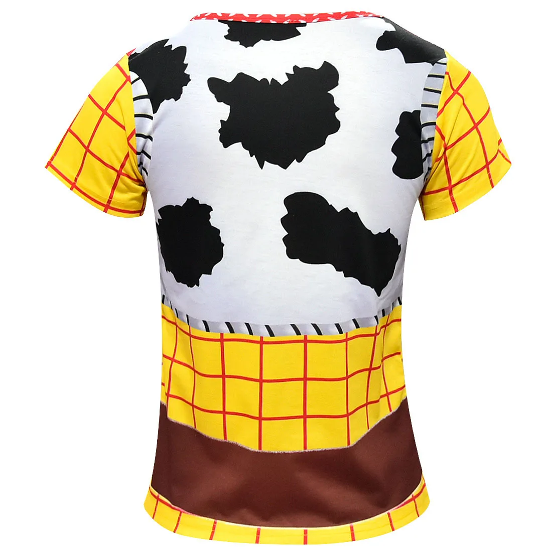 Boys T-shirt+pants Anime Toy Story 4 Woody Cosplay Costume Kids Clothes Cowgirl Short sleeve Set Halloween Carnival Party Suit