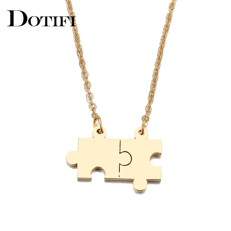 Puzzle Pendant Necklace