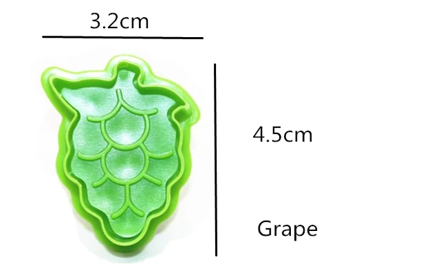 Fruit cookie plunger 3