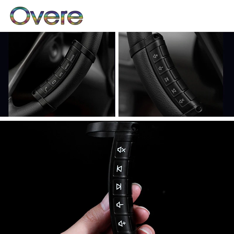 

Overe 1Set Multi-function Wireless Steering Wheel Controller DVD Navigation Buttons For Mercedes W205 W203 Volvo XC90 S60 XC60
