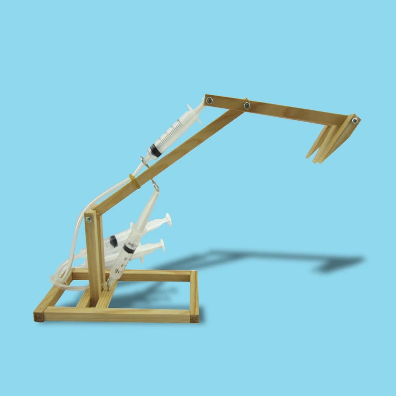 

DIY Hydraulic Excavator Assmbly Model Toy Wooden Material Affordable Gift for your Little One