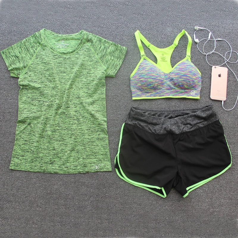 Pro sports clothing sets Trainning& Exercise Sets women stretch Yoga 3