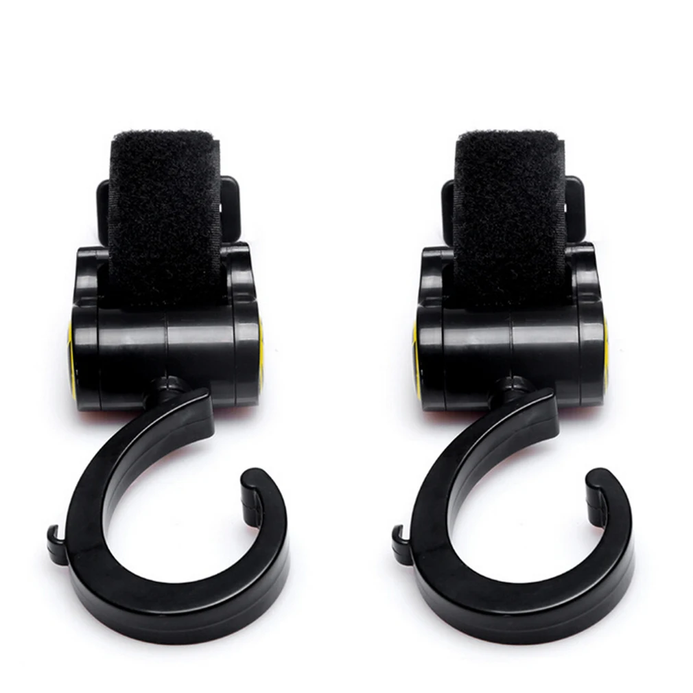 New Hot 2 Pcs Baby stroller hook clips general strong Hooks Strap
