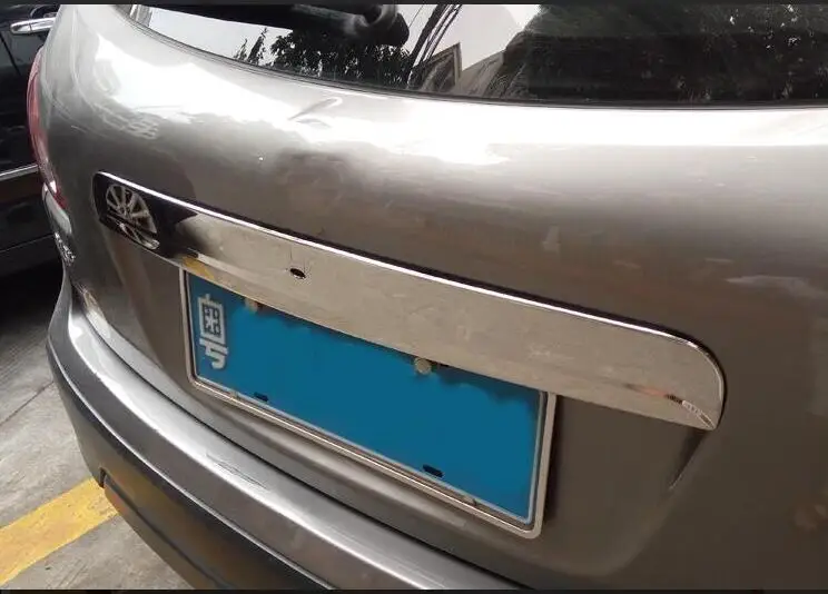 

Tailgate Grab Handle Cover For Nissan Qashqai J10 2007-2013 Stainless Steel Rear Boot Door Trim Cover with Intelligent Key