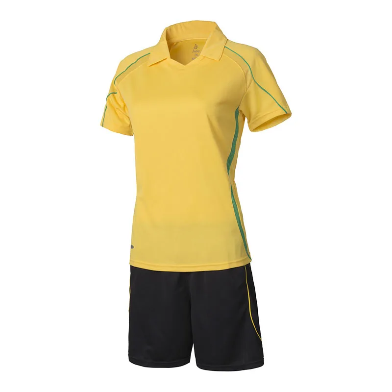 Free Shipping Women's Soccer Jerseys Polyester Football Jersey and