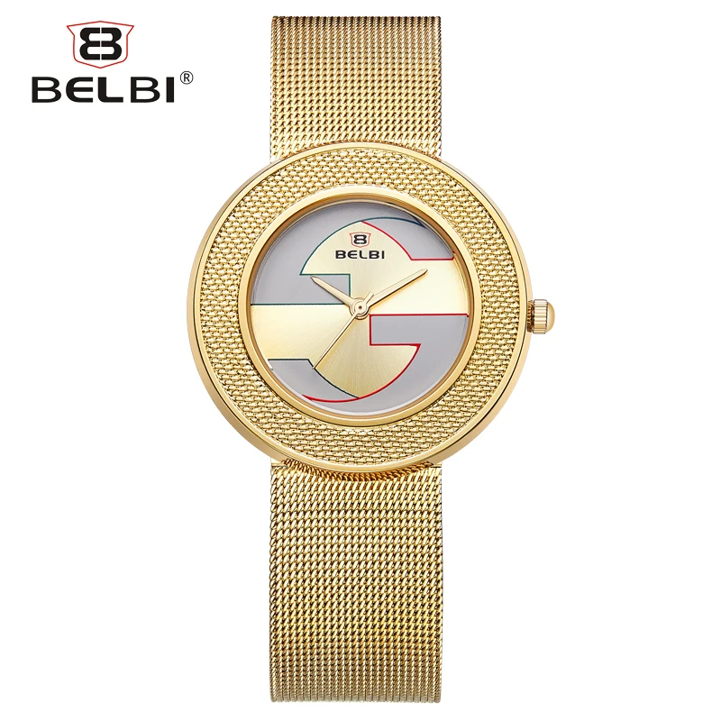 

2019 AAA Watch Women Fashion Stainless Steel Ladies Luxury Exquisite Women's Wrist Watches reloj mujer relogio feminino BELBI