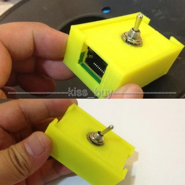 

RJ45 Cable Control Switch Jack Coupler Reticle Crystal Head Adapter Connector