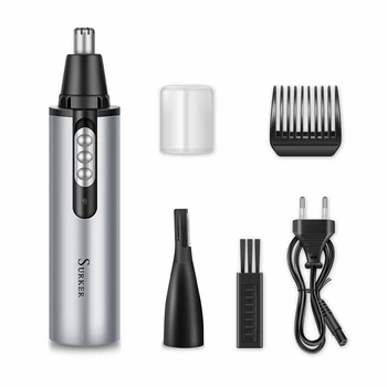 

120pc/Lot Electric Nose Hair Trimmer 3 in 1 Nose Hair Clipper Rechargeable trimmer for men nose hair cutting wholesale